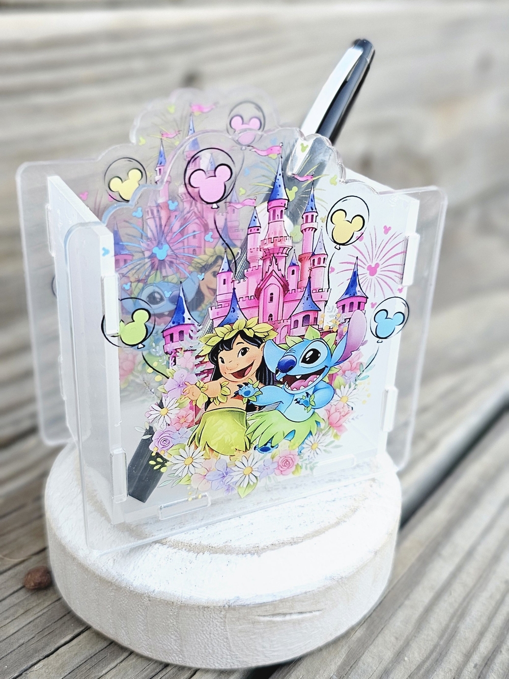 Lilo & Stitch Castle Acrylic Organizer